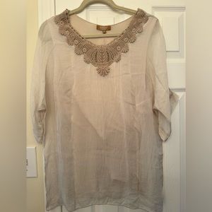 Italian Carla Conti blouse size XL